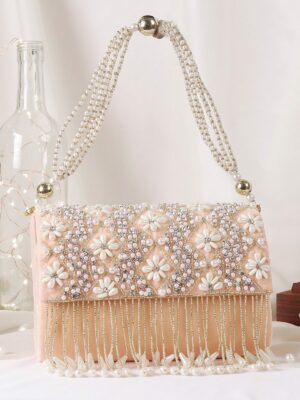 Tassle flap purse