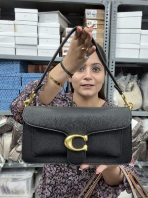 Hand bag 0073 Black with box