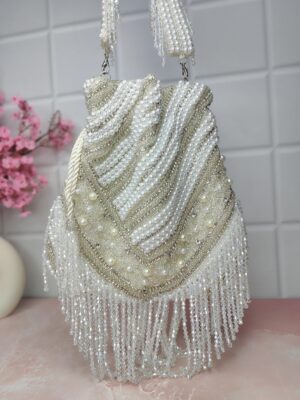 Pearl and Tessel potli cream