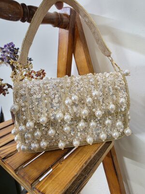 Ishani flap bag light golden